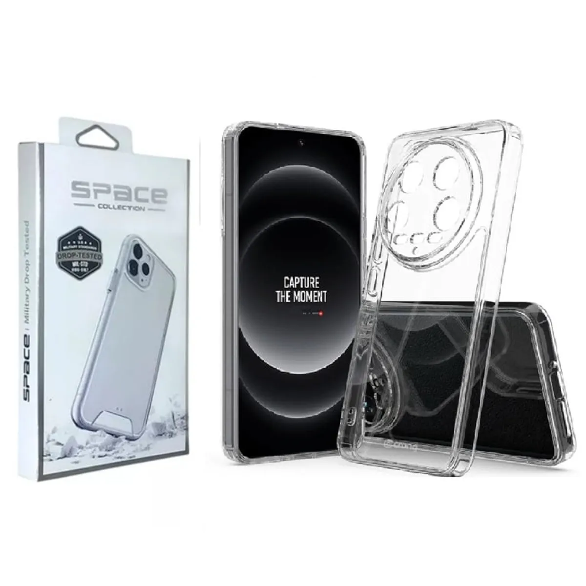 SPACE - Case Space Protector para Xiaomi Mi 14 Ultra - Transparente