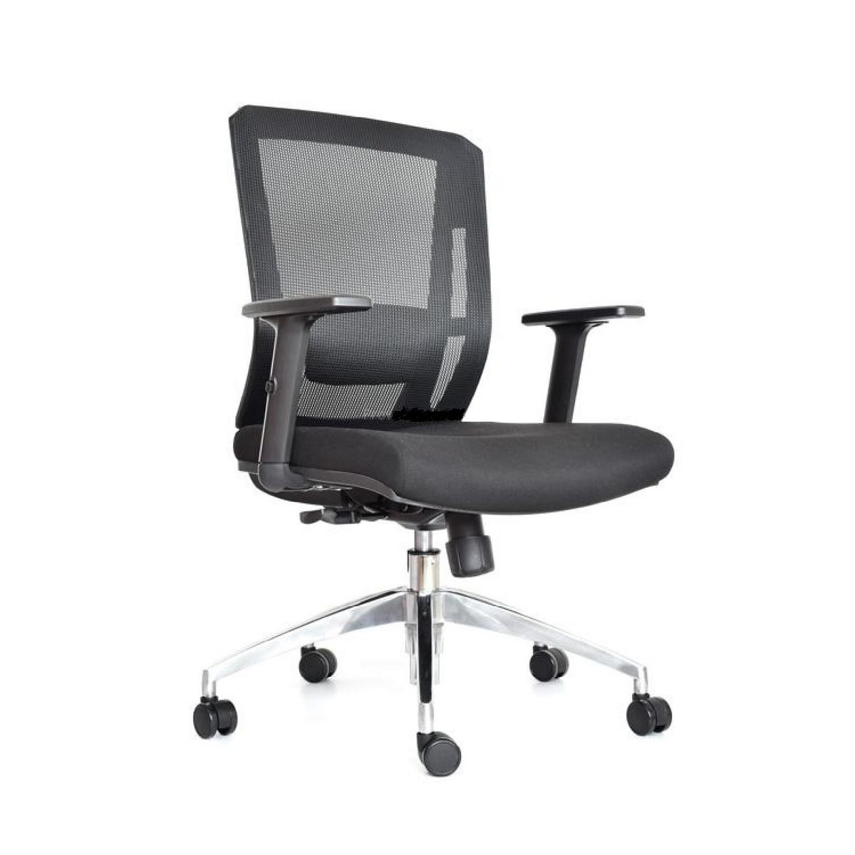 MOBELART - Silla de Oficina Gerente Delphi 2 BA Negro Ergonómica möbelArt