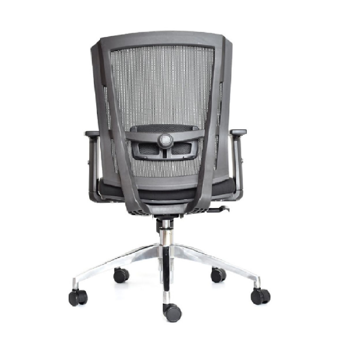 MOBELART - Silla de Oficina Gerente Delphi 2 BA Negro Ergonómica möbelArt