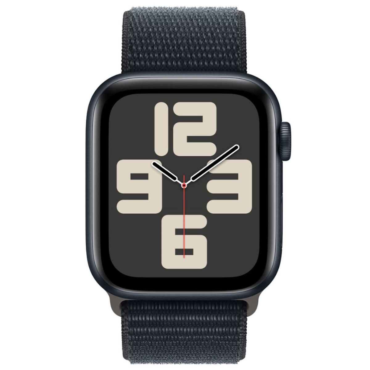 APPLE - Apple Watch SE 2024 GPS 44mm Midnight Correa Deportiva Loop A2723