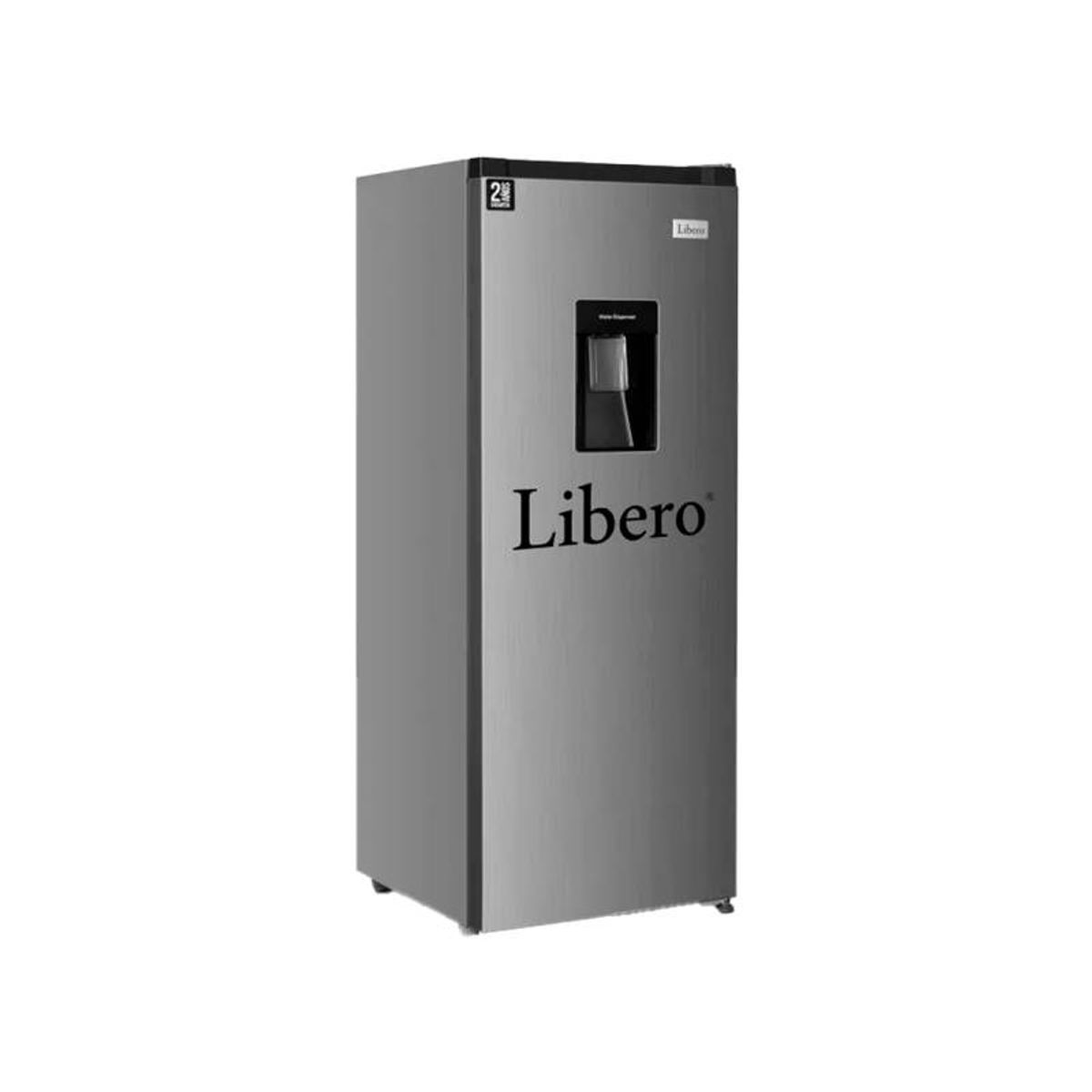 LIBERO - Refrigeradora Libero LROD-190DFIW 175L Inox