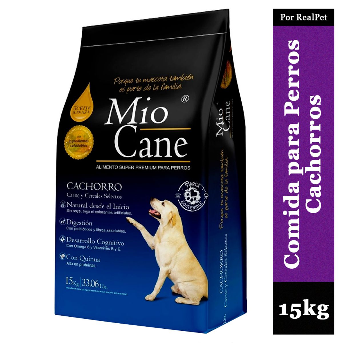 MIO CANE - Comida para Perro Cachorro Mio Cane Super Premium 15 kg
