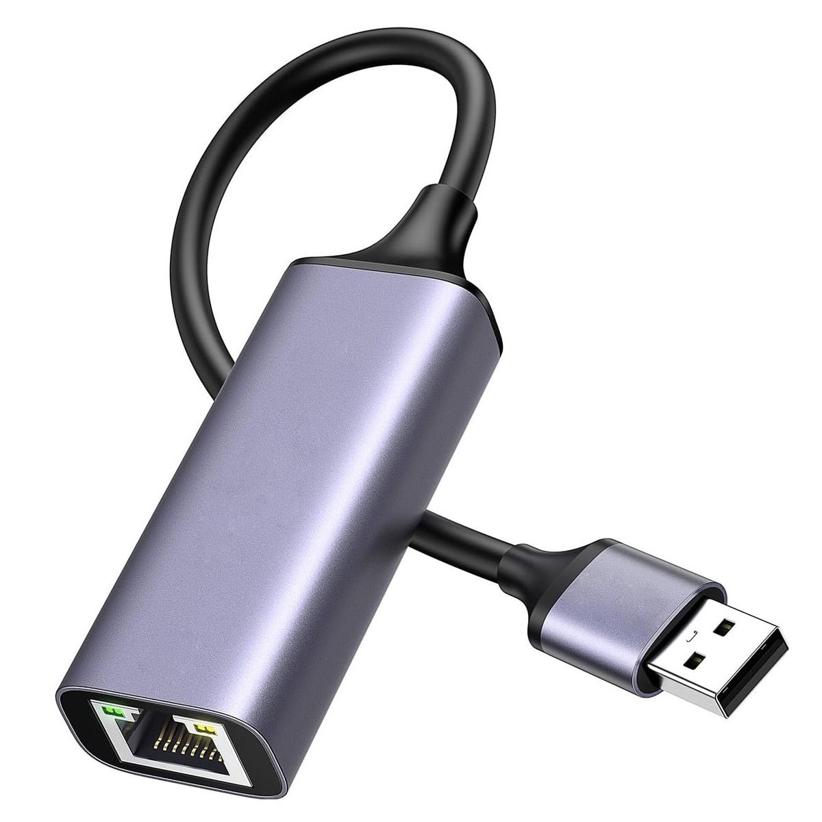 OEM - Adaptador Usb 3.0 a Rj45 2500Mbps Windows Mac - 2,5 Gb