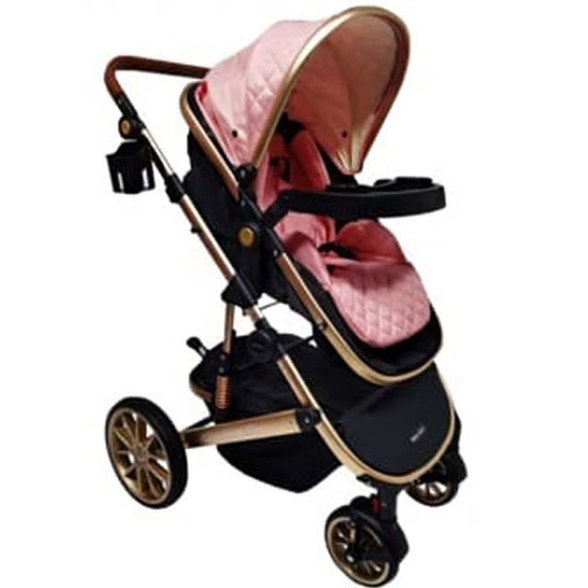 BABY KITS - Coche Cuna Moisés Milán Rosado