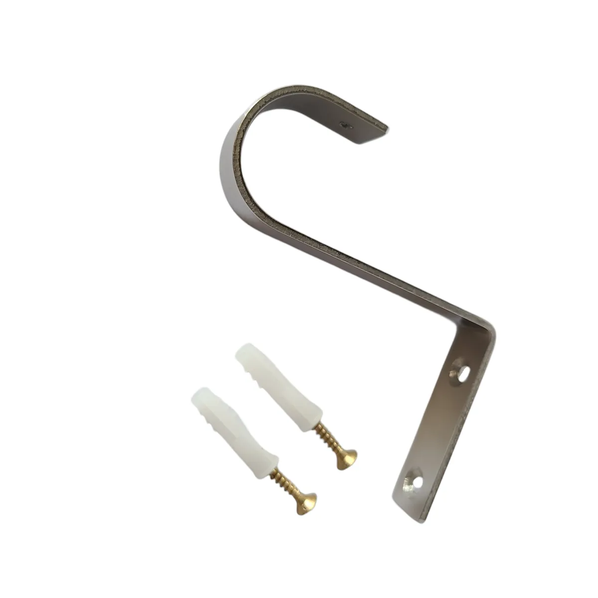 GENERICO - Pack Cortinero de Acero con Hongo de 3.00 MTS 11/4" - 32 MM