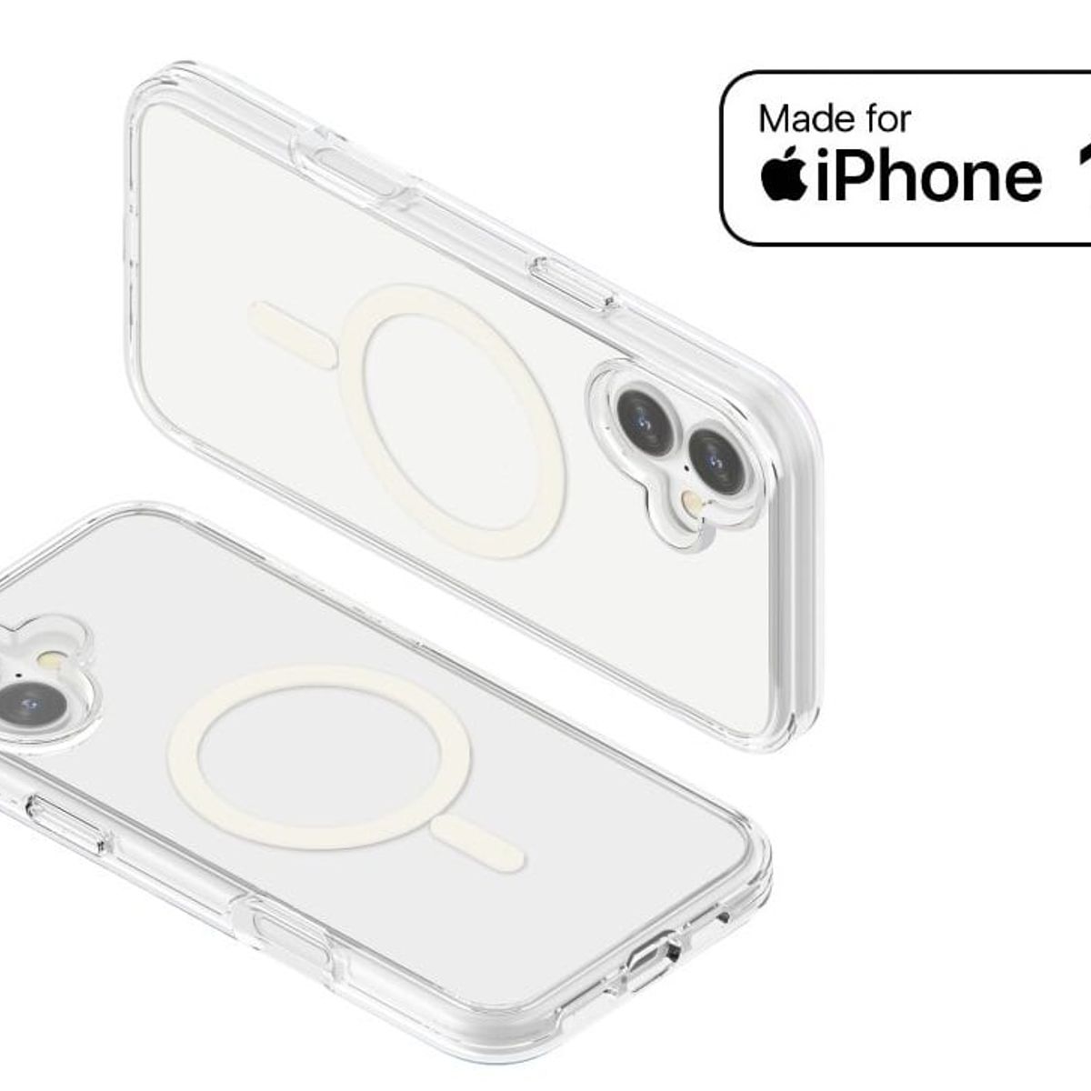 GENERICO - Case Protector Magsafe para Iphone 16 - Transparente