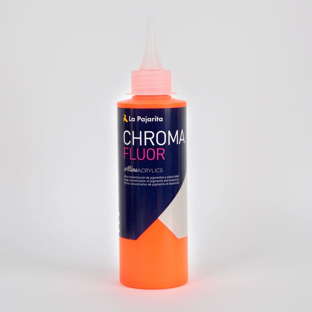 LA PAJARITA - Chroma Color Fluor CCF-02 Naranja pintura para cuadros