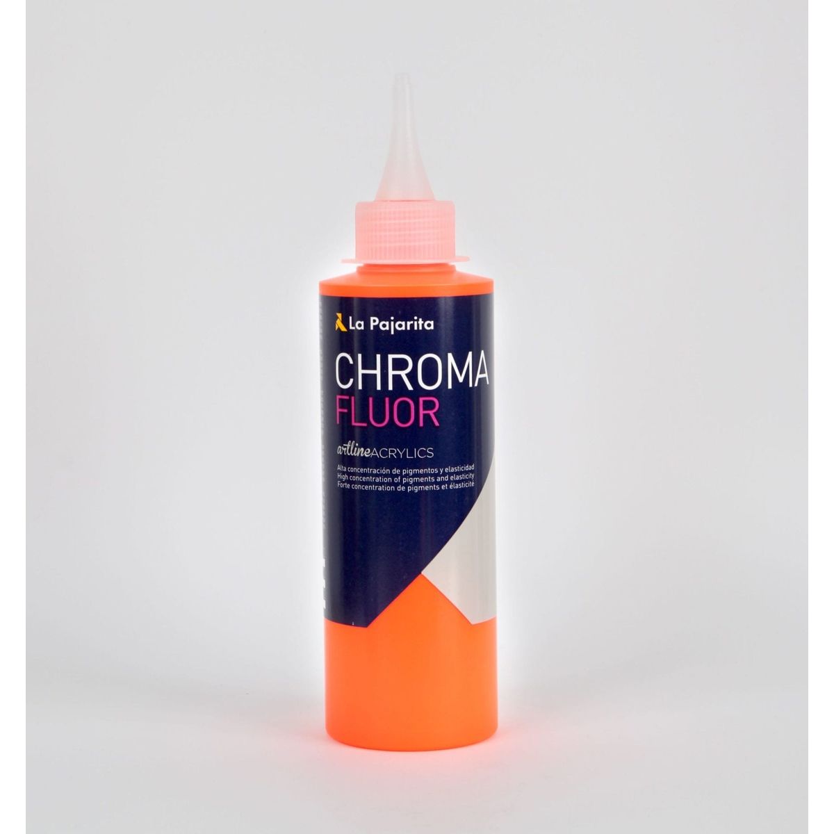LA PAJARITA - Chroma Color Fluor CCF-02 Naranja pintura para cuadros