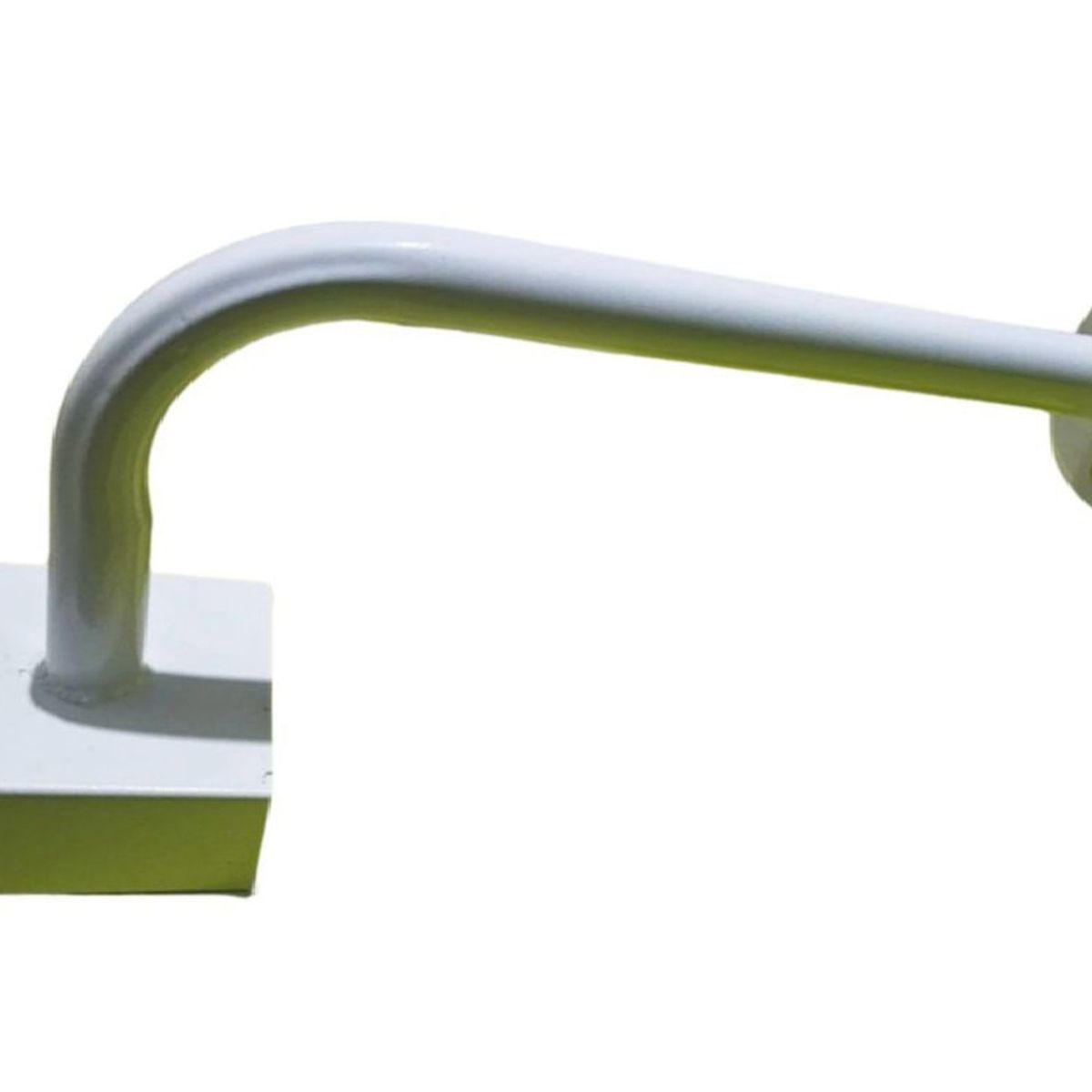 GENERICO - SOPORTE PARA CÁMARA BRAZO CURVO 55CM BLANCO CON CAJA