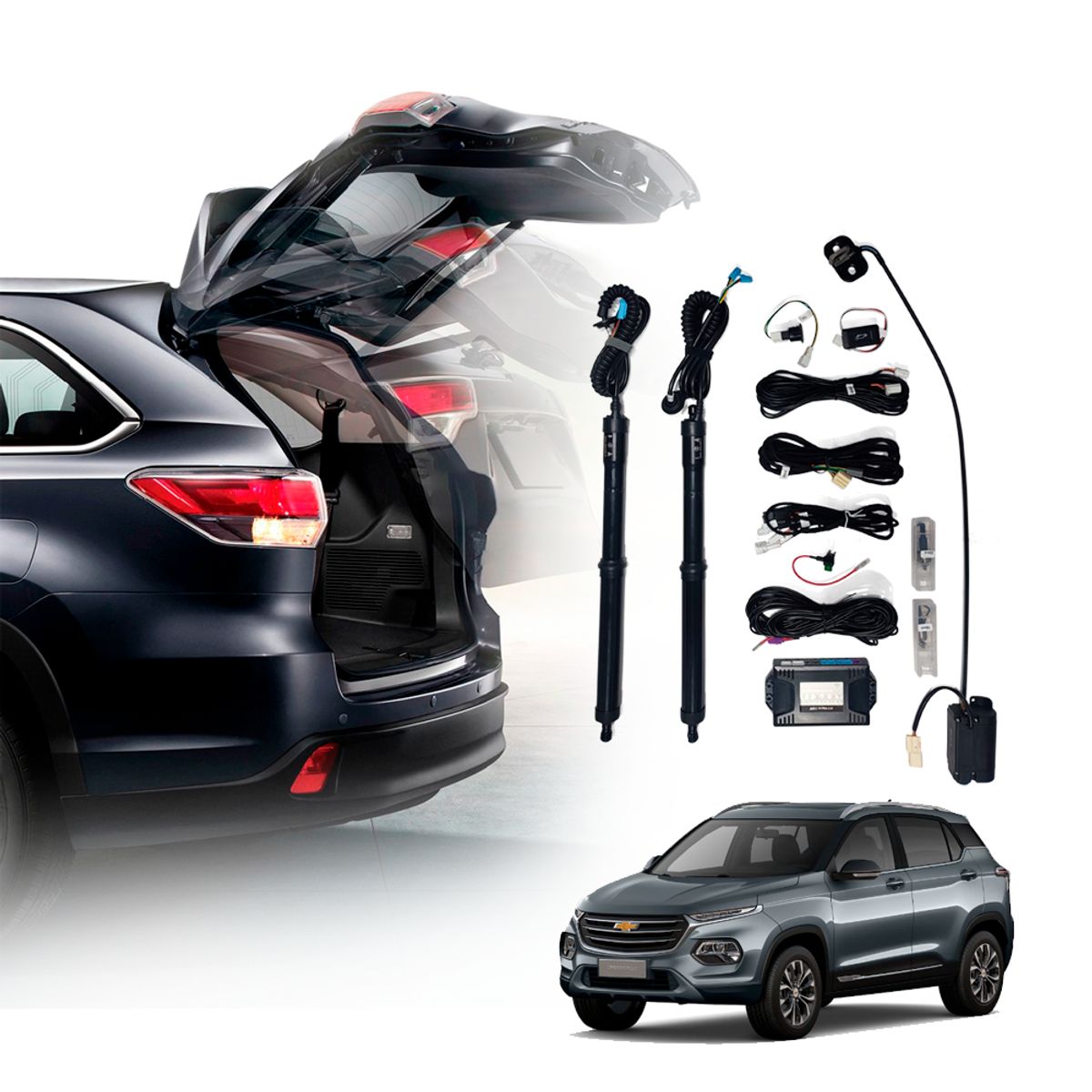 OZ TUNNING - Elevador Eléctrico de Maletero para Chevrolet Groove