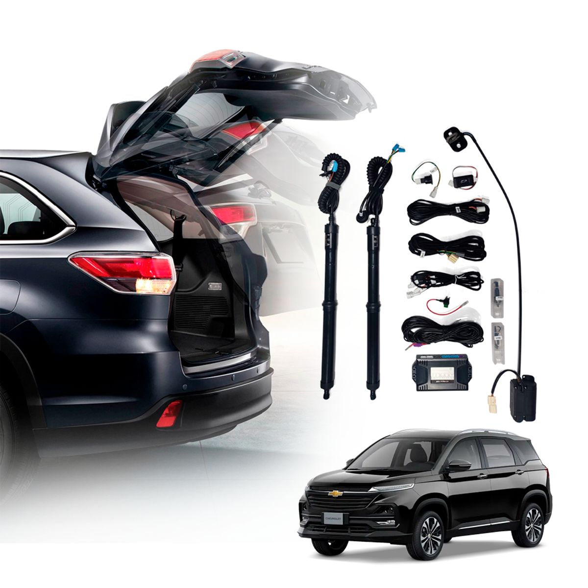 OZ TUNNING - Elevador Eléctrico de Maletero para Chevrolet Captiva