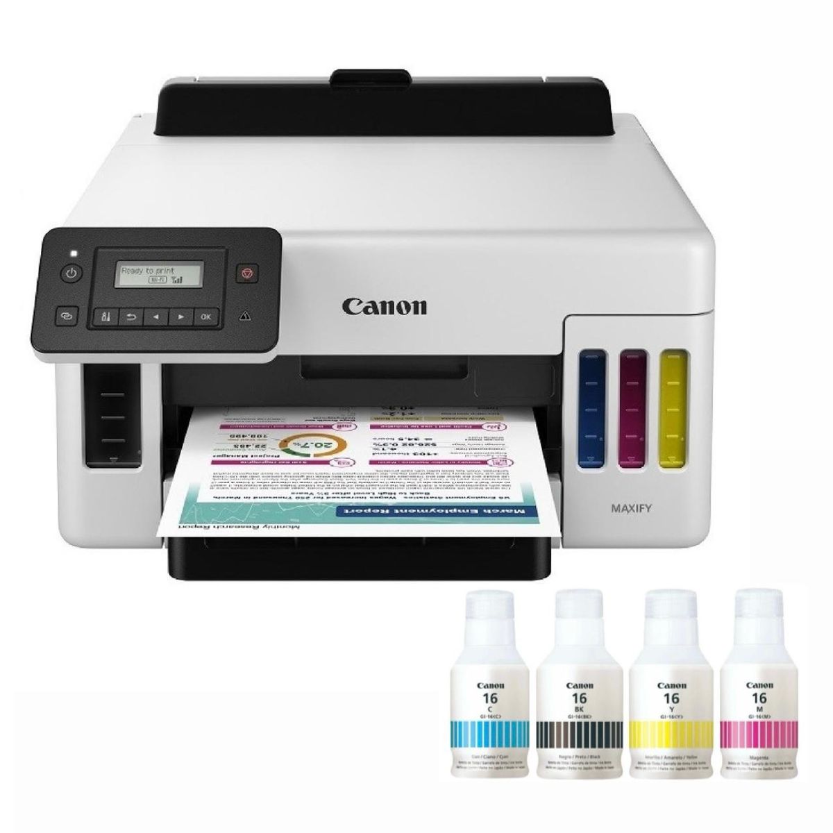CANON - Impresora Canon MAXIFY GX5010 + 8 Tintas