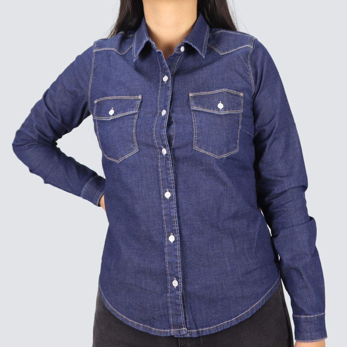 SALSA - CAMISA DENIM ML MUJER SALSA JEANS TANNY