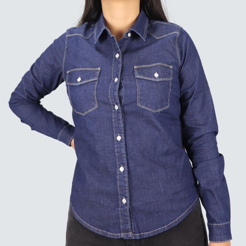 SALSA - CAMISA DENIM ML MUJER SALSA JEANS TANNY