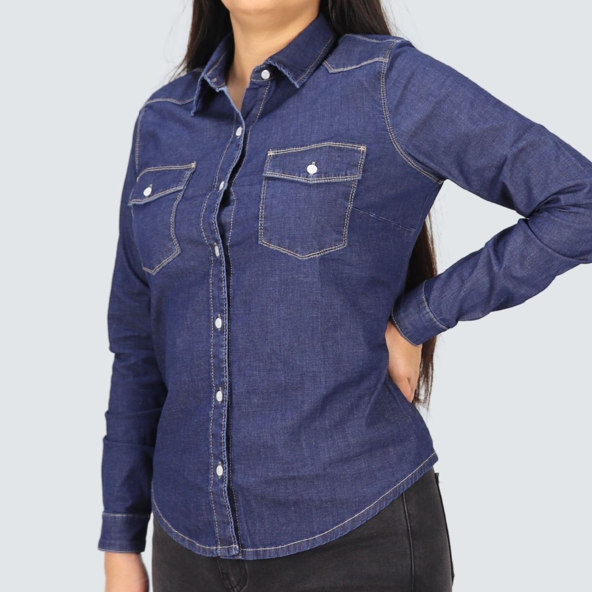 SALSA - CAMISA DENIM ML MUJER SALSA JEANS TANNY