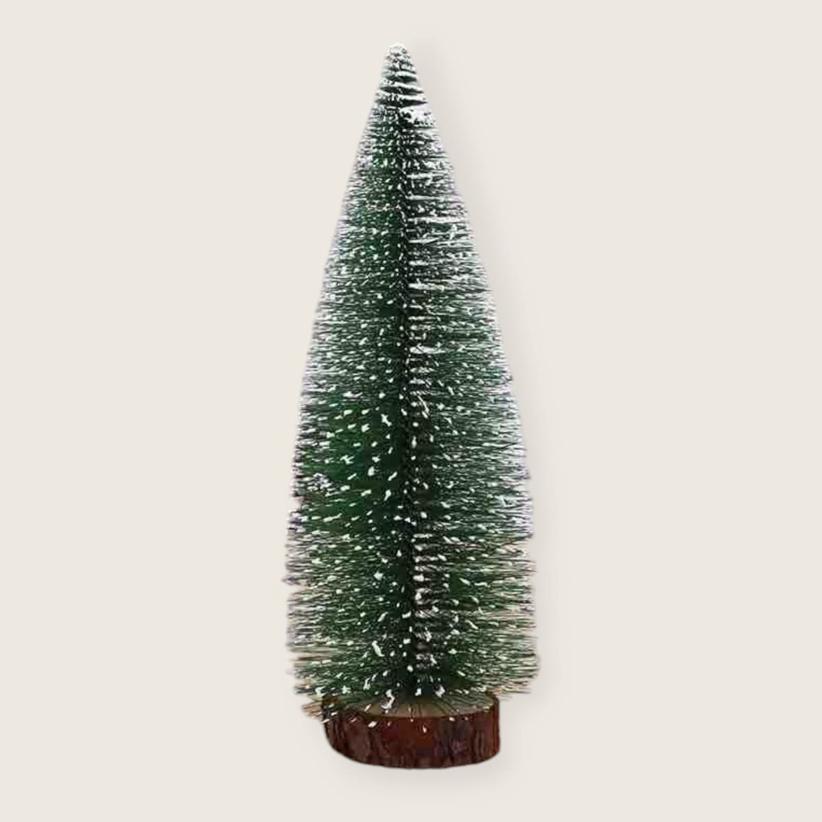 GENERICO - Mini Árbol Navideño Con Base De Madera