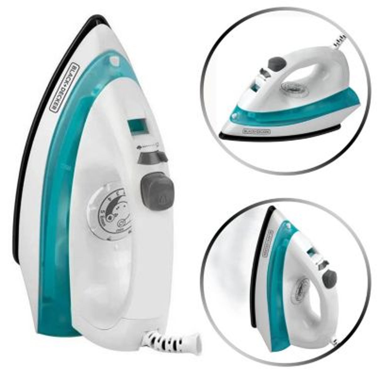 BLACK+DECKER - Plancha a Vapor BLACKDECKER IRBD100-CL