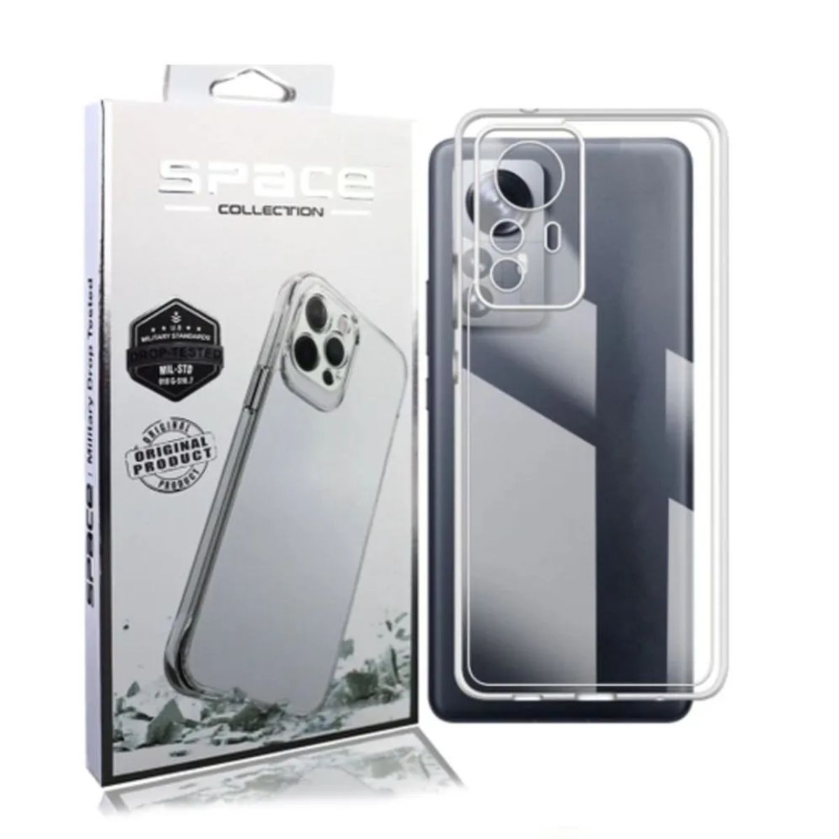 SPACE - CASE SPACE  TRANSPARENTE PARA MI 12