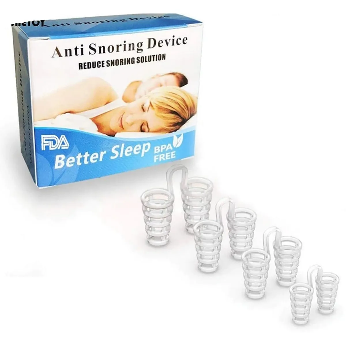 OEM - Dilatador Nasal - Anti Ronquido Respira Mejor - Set 4 Tallas