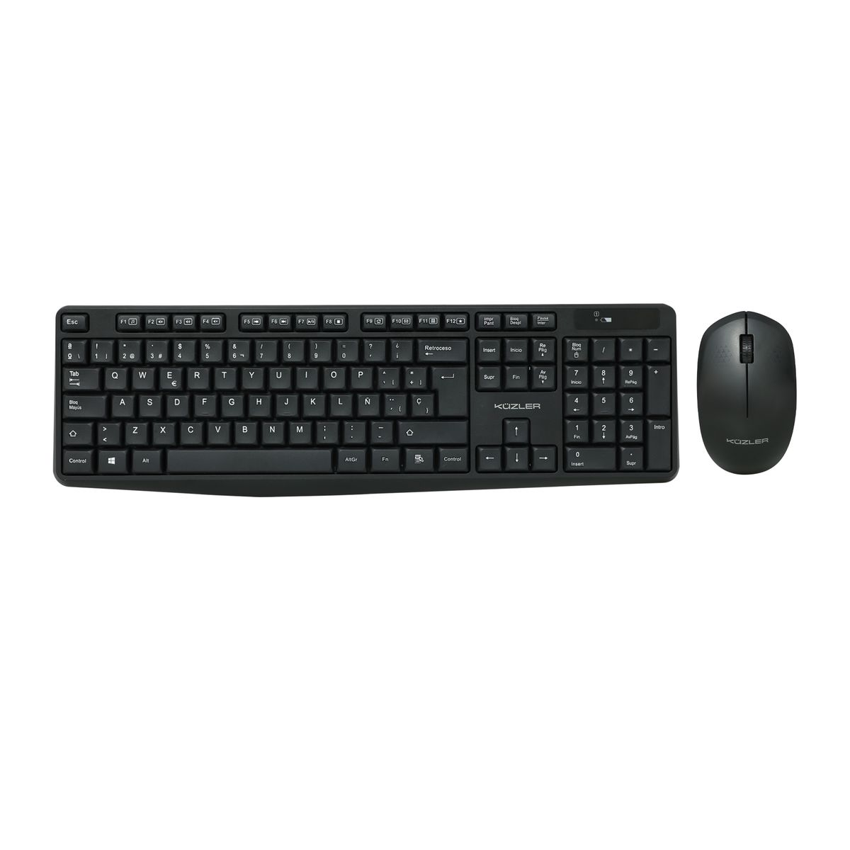 KUZLER - Combo Teclado Y Mouse Inalámbrico Kuzler Tapmice-1