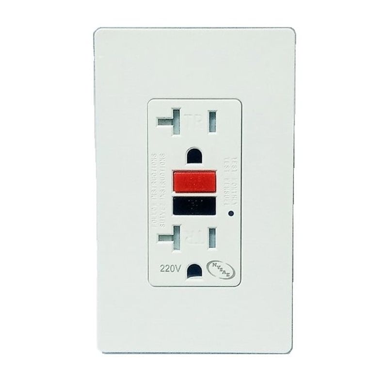 GENERICO - Tomacorriente GFCI 20A 220V