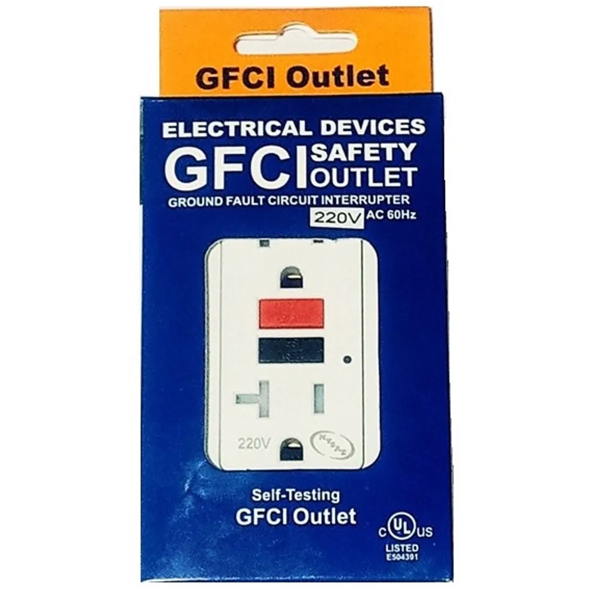 GENERICO - Tomacorriente GFCI 20A 220V