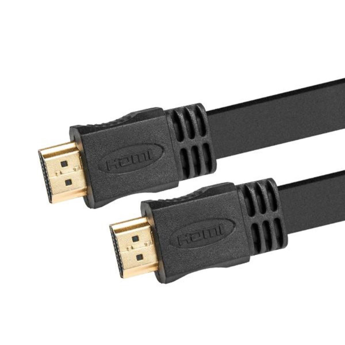 XTECH - Cable HDMI Plano conector Macho a Macho 1.8 metros XTC-406