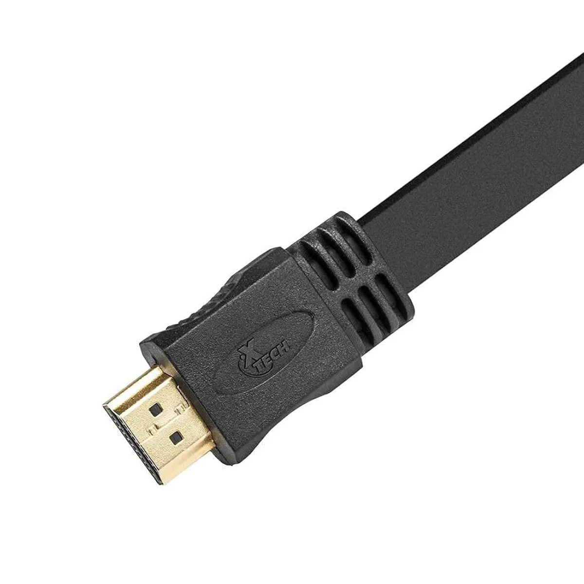XTECH - Cable HDMI Plano con Conector Macho a Macho 3 mts XTC-410