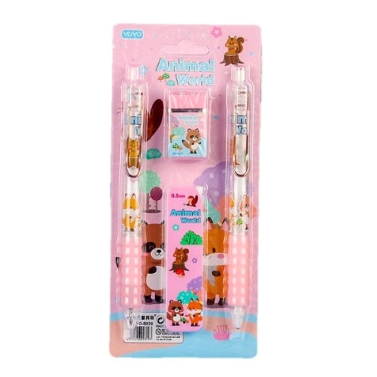 GENERICO - SET PORTAMINA + LAPICERO KAWAI