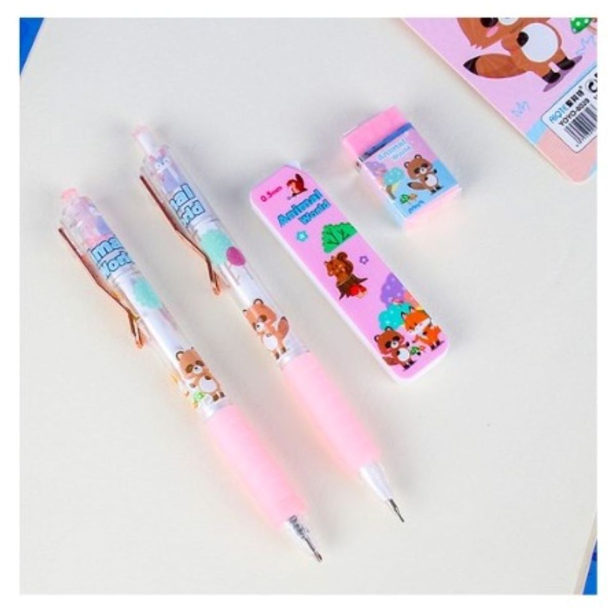 GENERICO - SET PORTAMINA + LAPICERO KAWAI