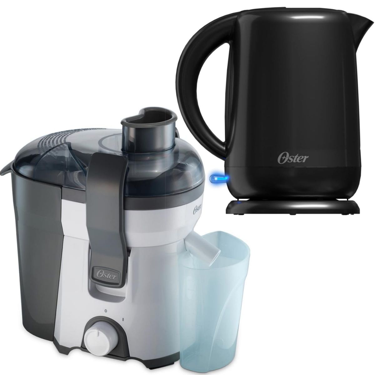 OSTER - Combo OSTER  Hervidor BVSTKT3101+ Extractor de Jugos FPSTJE316W 400W