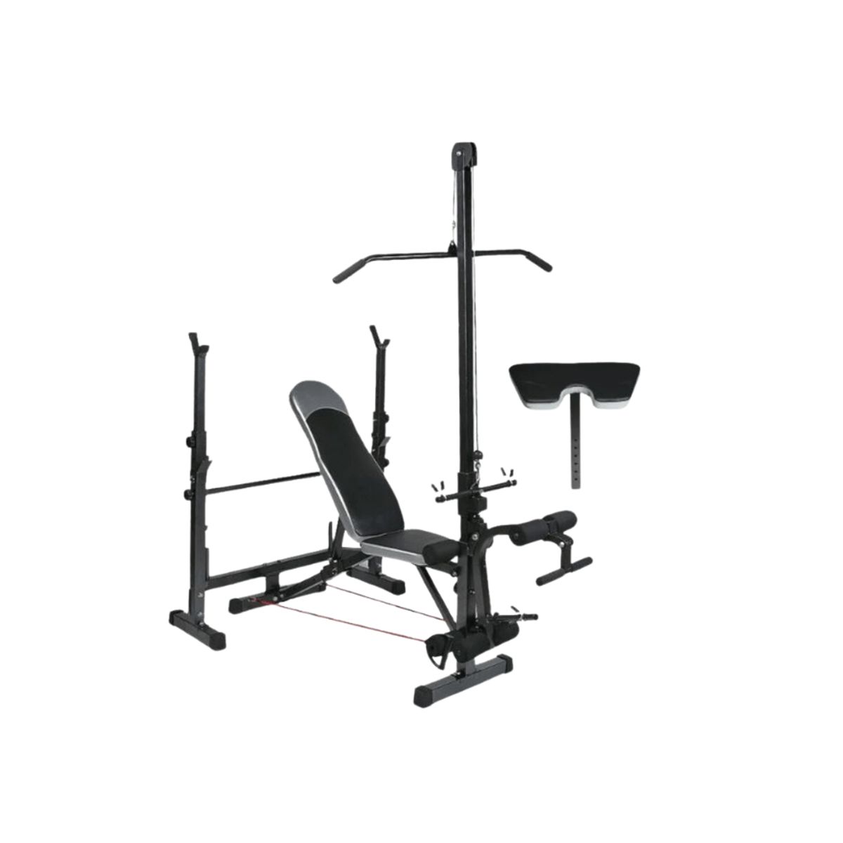 GENERICO - BANCA PLOMA CON RACK Y POLEA IMPORTADA