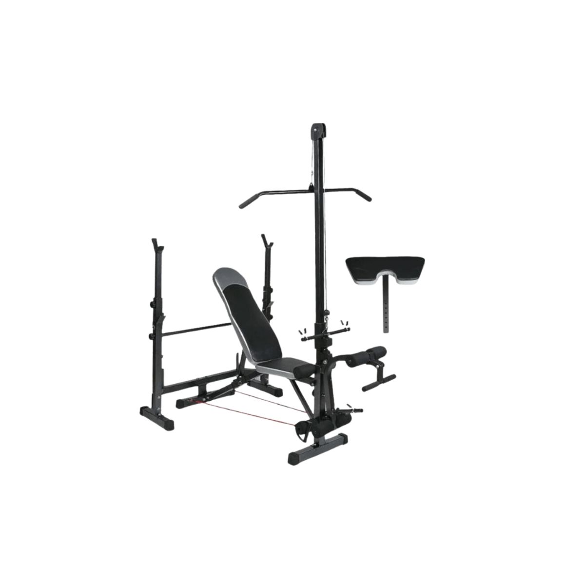 GENERICO - BANCA PLOMA CON RACK Y POLEA IMPORTADA