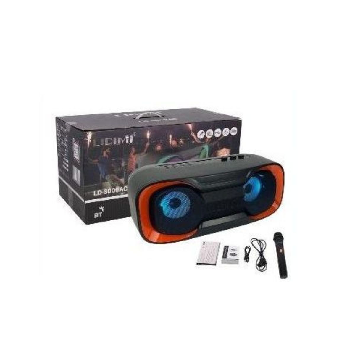 LIDIMI - Parlante Bluetooth Lidimi con Micrófono y Excelente Calidad de Sonido