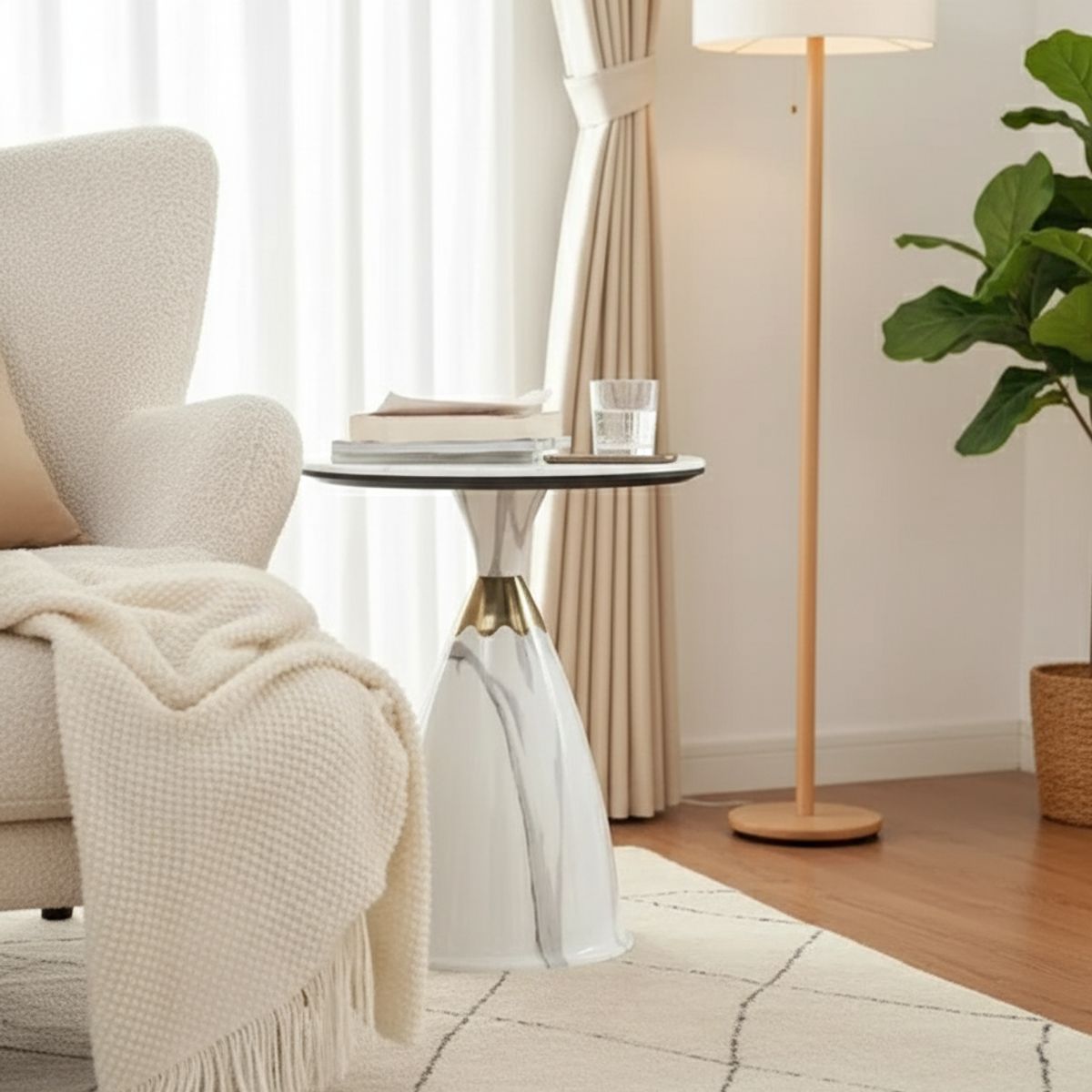 MIN CITY HOME - Mesa Auxiliar Minimalista