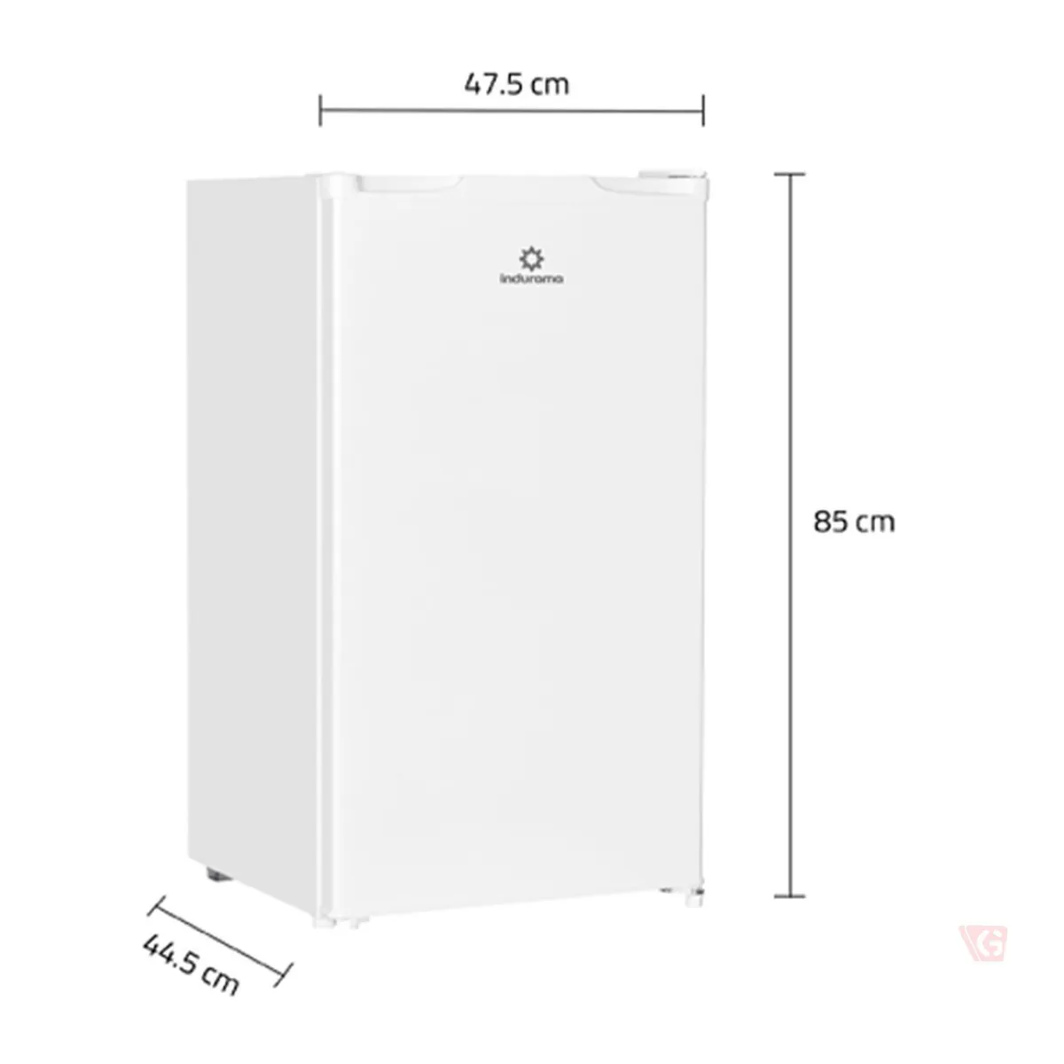 INDURAMA - Frigobar 90L INDURAMA RI-101BL