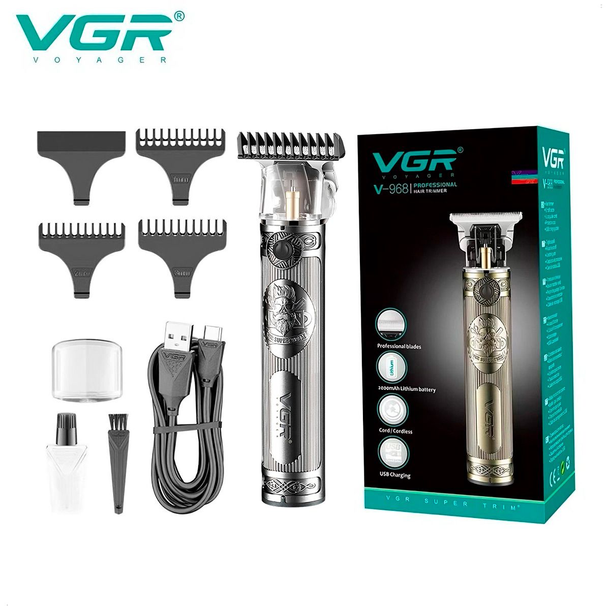 GENERICO - Maquina Corte De Pelo Vgr V 968 Trimmer Inalambrico