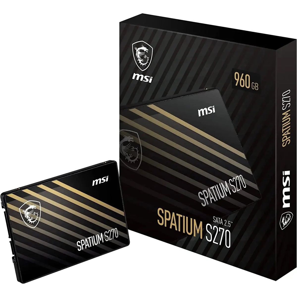 MSI - UNIDAD DE ESTADO SOLIDO MSI 960GB SPATIUM S270 SATA - 2.5
