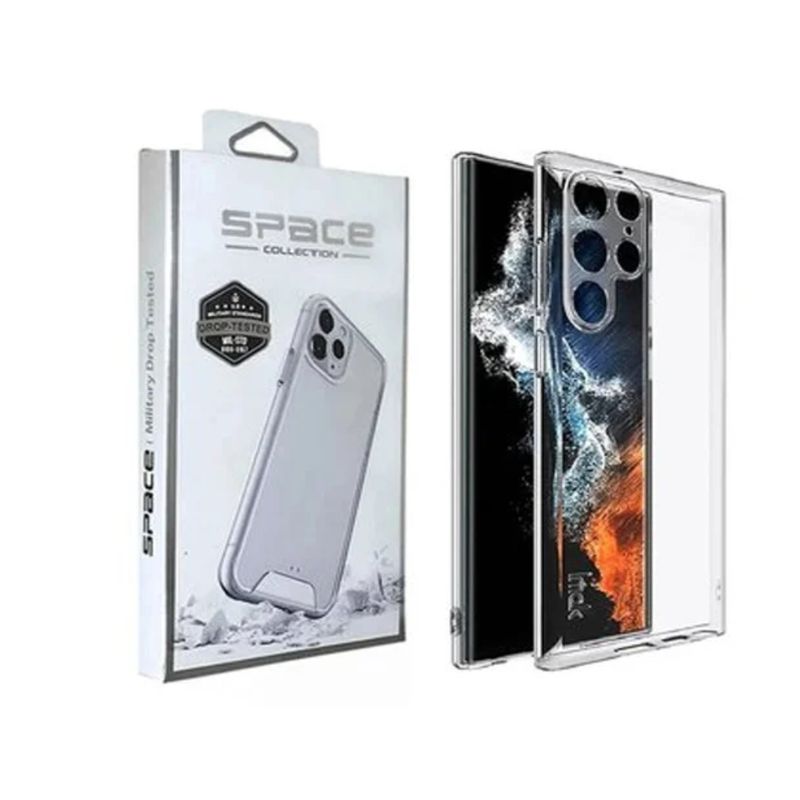 SPACE - CASE SPACE  TRANSPARENTE PARA SAMSUNG S22 ULTRA