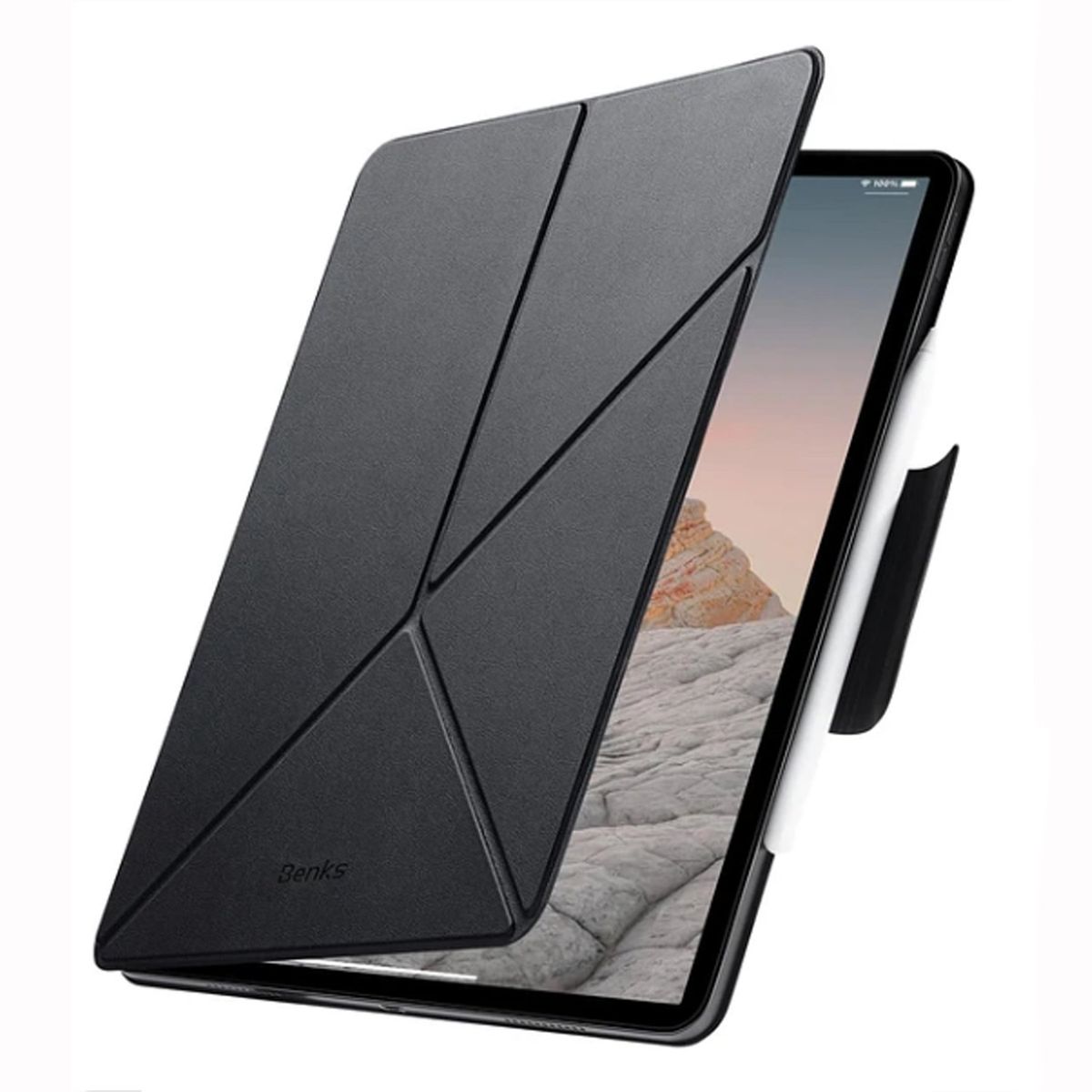 GENERICO - Funda Magnética BENKS para iPad Pro 11 M4 2024 - Black