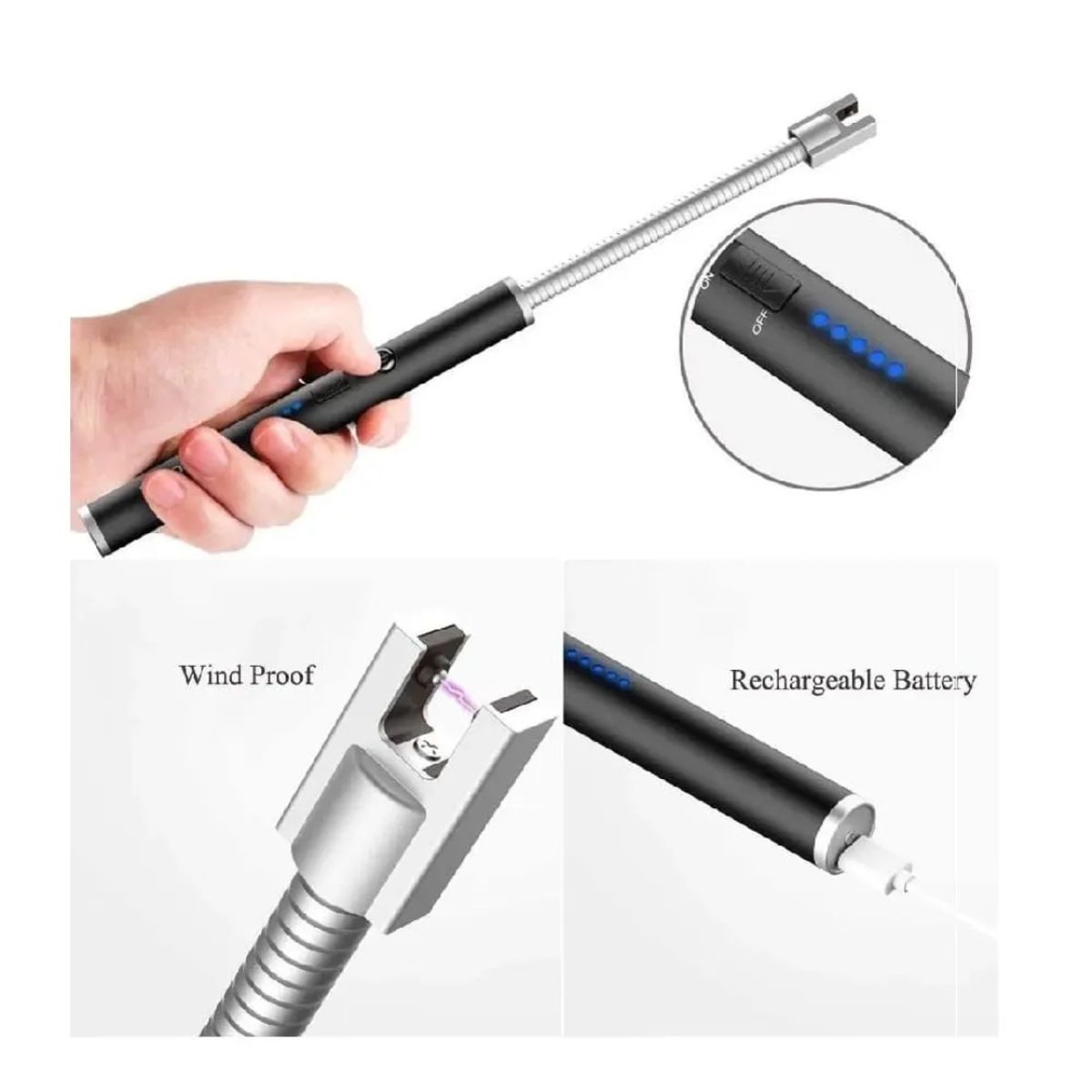 OEM - Encendedor Eléctrico Flexible Diseño Recargable