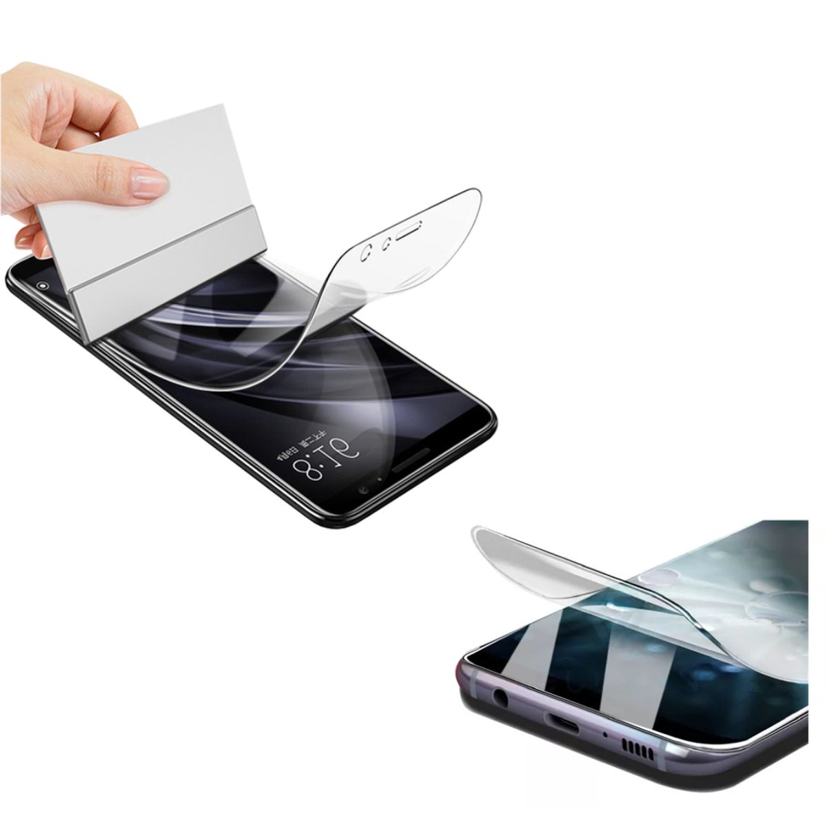 GENERICO - MICA HIDROGEL HD PARA IPHONE 15