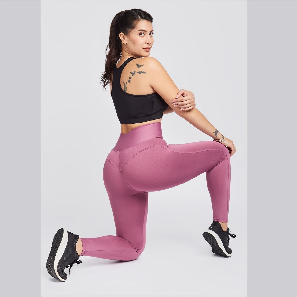 SOLO LEGGINGS - Malla Deportiva Gym para mujer Leggins Moldeador Solo Leggings