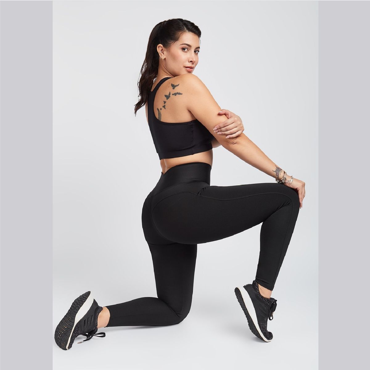 SOLO LEGGINGS - Malla Deportiva Gym para mujer Leggins Moldeador Solo Leggings