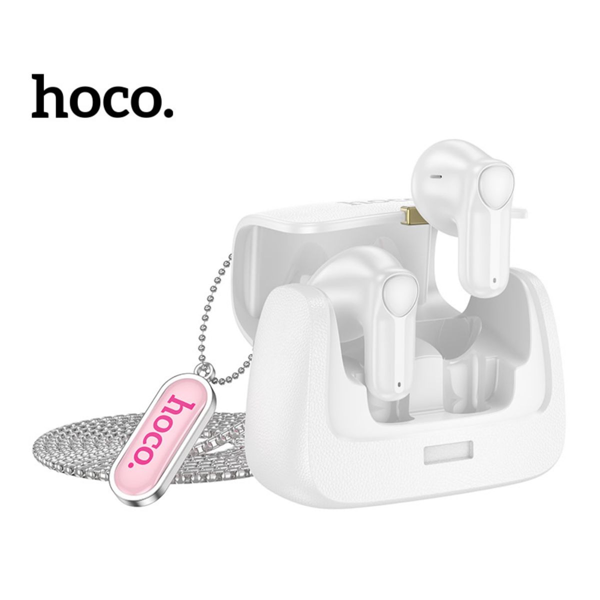 HOCO - HOCO - Audífonos Con Diseño De Bolsita - DES35 - Color Blanco