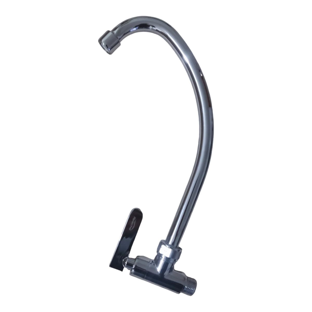 GENERICO - Caño Grifo Cocina Pared pico de Ganso Cromado Cata