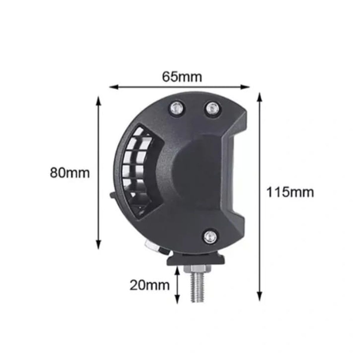 GENERICO - Barra Led  420w - 20CM De Luz Blanca 48000lumenes