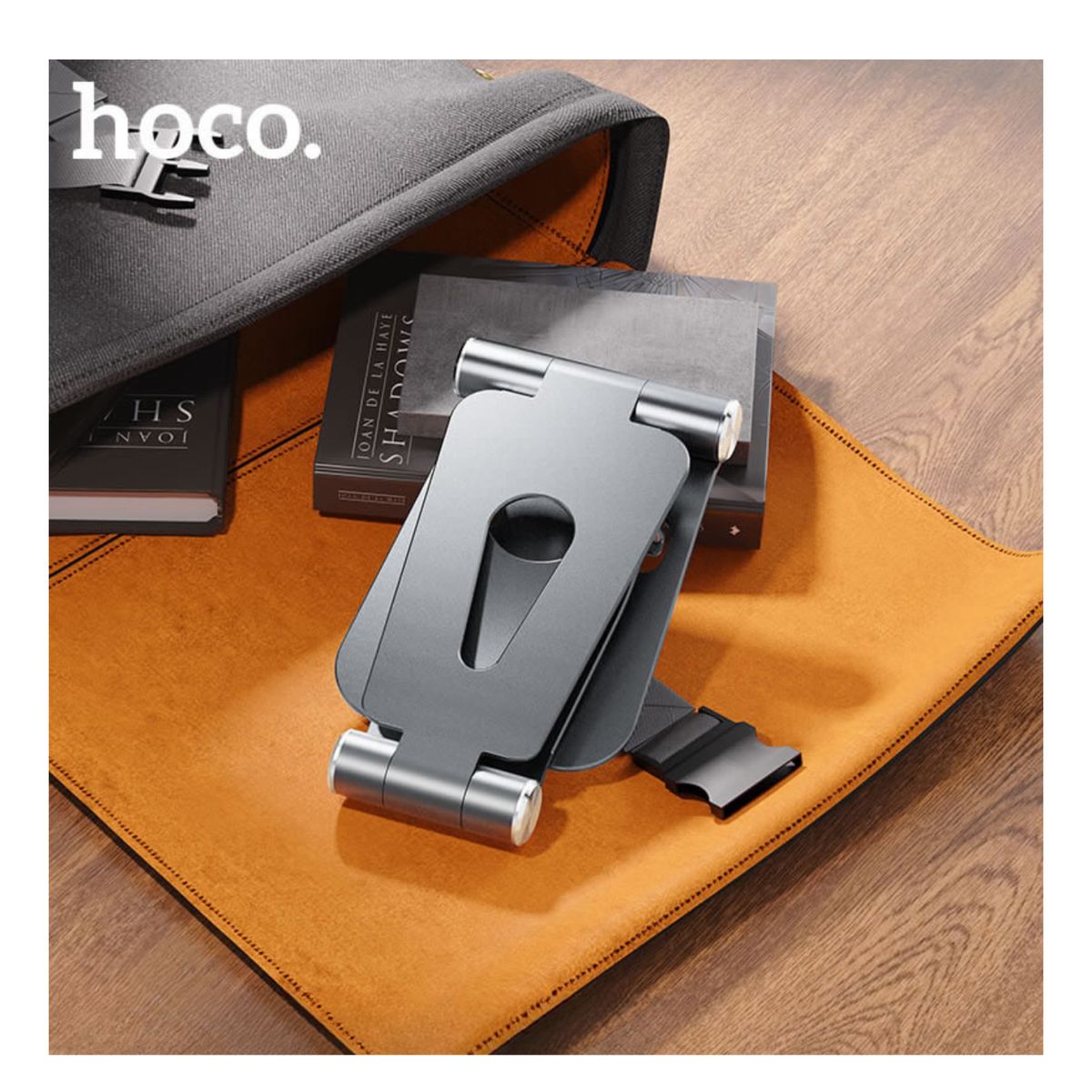 HOCO - Soporte plegable de aluminio para teléfono móvil HOCO - DH05