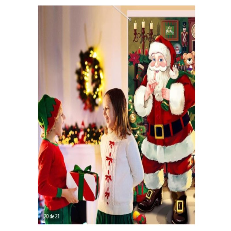 GENERICO - Funda Para Puerta tendencia navidad