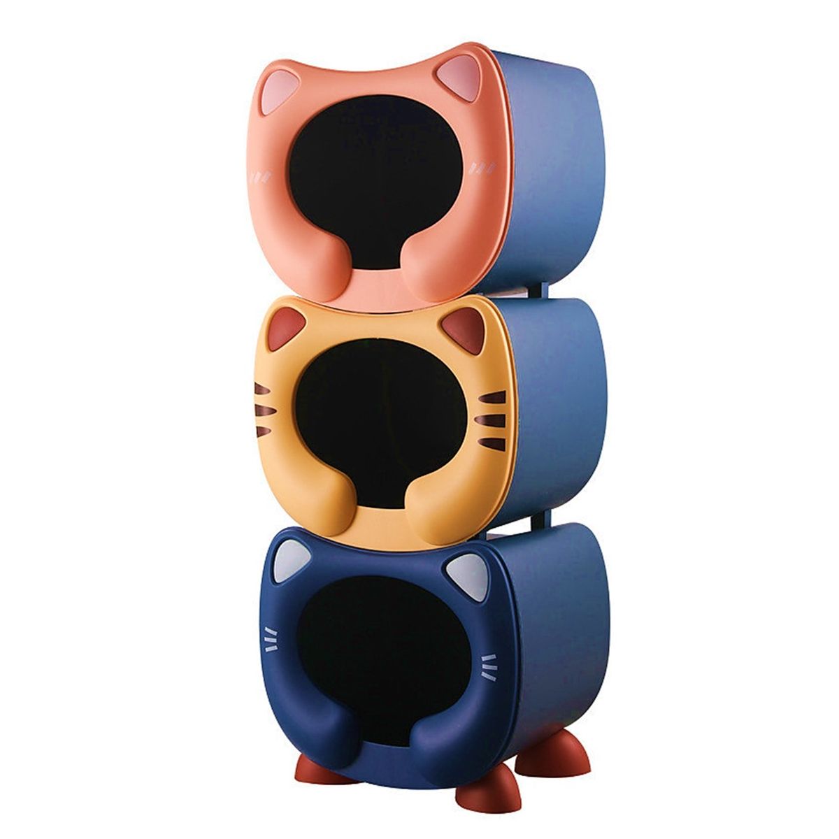 GENERICO - Organizador Estante de Juguetes para Niños Multifuncional de 3 Niveles